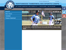 Tablet Screenshot of northwoodcamps.com